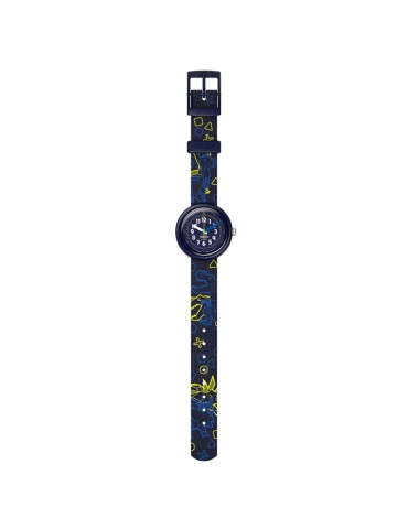 Special Pack Flik Flak-X Monbento-Lunchbox-Blu-32mm-Dinosauri-ZFPNP176 2