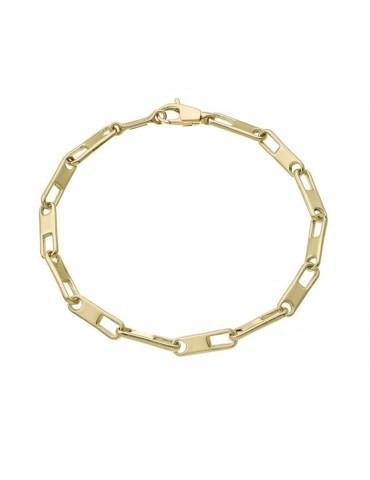 Chimento Bracelet - Tradition Gold Accents in 18K Yellow Gold - 19cm - 0