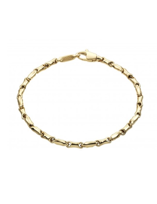 Chimento Bracelet - Tradition Gold Bamboo Classic in 18K Yellow Gold - 19 centimeters - 0