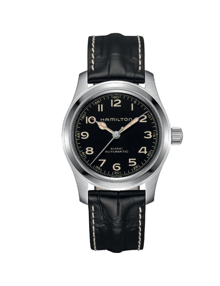 Orologio Hamilton - Khaki Field Automatico Set bracciale Murph 42 mm Nero - 0