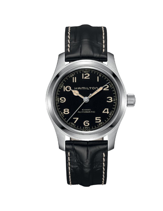 Orologio Hamilton - Khaki Field Automatico Set bracciale Murph 42 mm Nero - 0