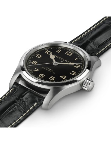 Hamilton Khaki Field Automatic Murph Bracelet Set 42mm Black - 0 2