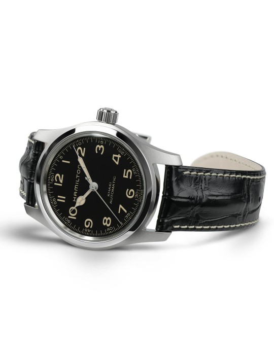 Hamilton Khaki Field Automatic Murph Bracelet Set 42mm Black - 0