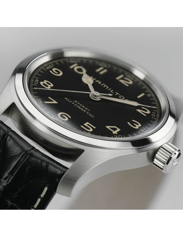 Hamilton Khaki Field Automatic Murph Bracelet Set 42mm Black - 0