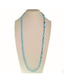 Collana Rajola - Oro 18 Carati - Pasta Turchese - Apatite - 54-710-15L