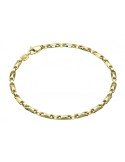 Chimento Bracelet - Tradition Gold Accents in 18K Yellow Gold - 19 cm - 0