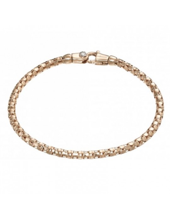 Bracciale Chimento - Tradition Gold Melograno 18 cm in Oro Rosa con Diamanti - 0