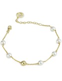 Bottega Boccadamo Bracelet - 925% Silver Gilded - Boule-Pearls-BBR133D