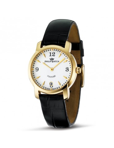 Orologio Philip Watch Unisex - Couture - 33 mm - Bianco - R8251198645