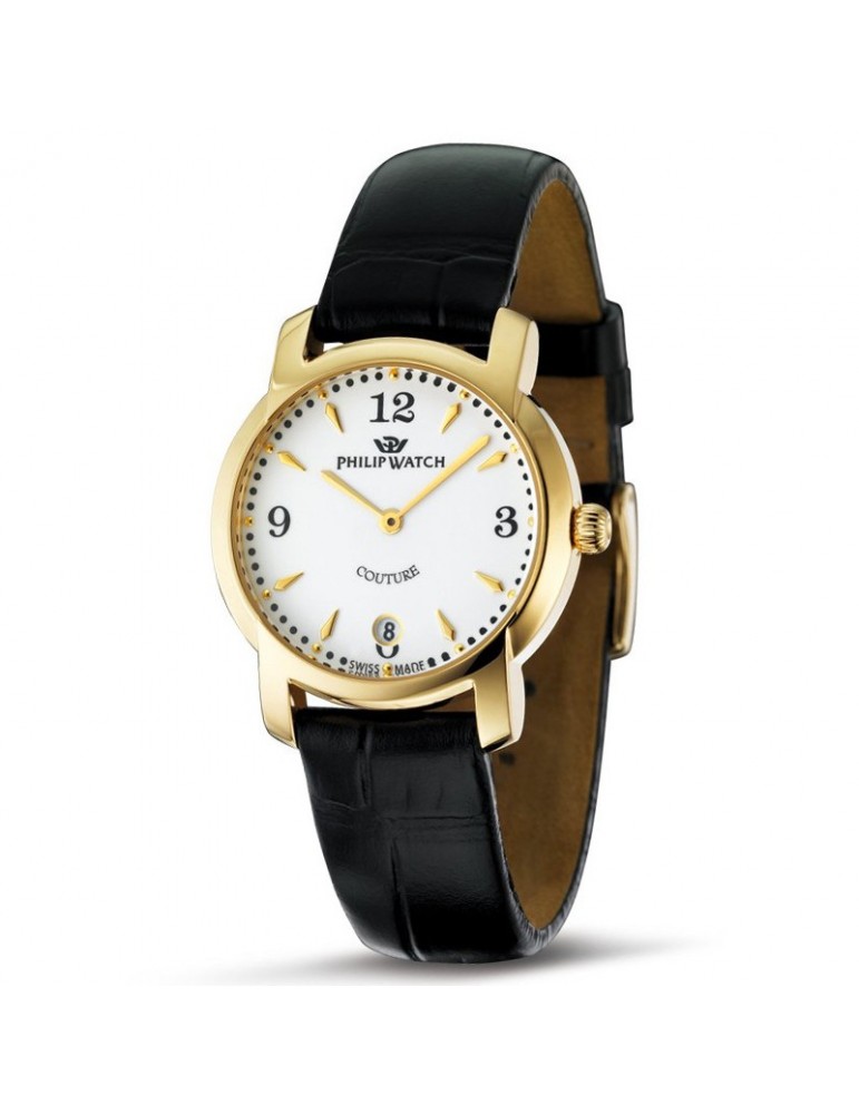 Orologio Philip Watch Unisex - Couture - 33 mm - Bianco - R8251198645