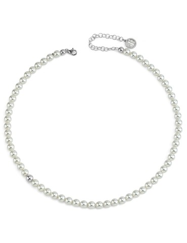 Collana Bottega Boccadamo - Argento 925% - Boule - Perle 6 mm - BGR140