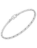 Bracciale Zancan - Argento 925% - Maglie Ovali Lavorate - ESB253