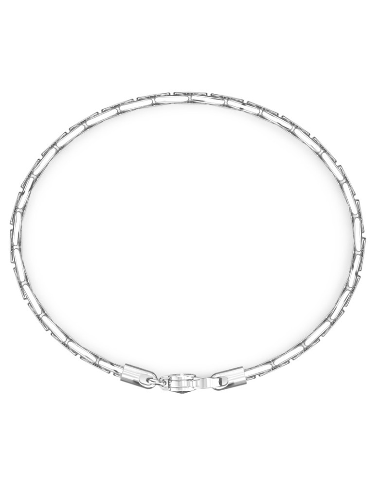 Zancan Bracelet - 925% Silver - Oval Links - ESB253