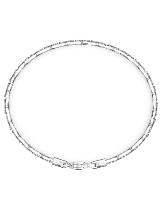Zancan Bracelet - 925% Silver - Oval Links - ESB253