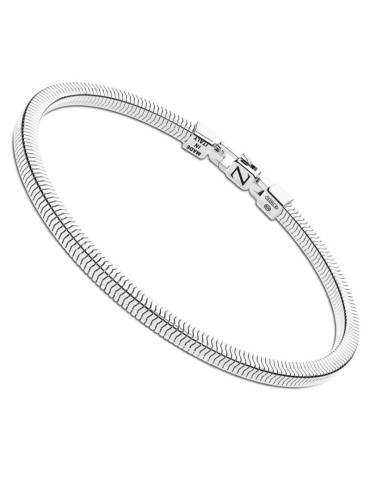 Bracciale Zancan - Argento 925% - Maglie a Coda di Volpe - ESB254 2