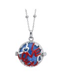 Boccadamo Necklace - Pendant - 925% Silver - Opening Case -BTGR16