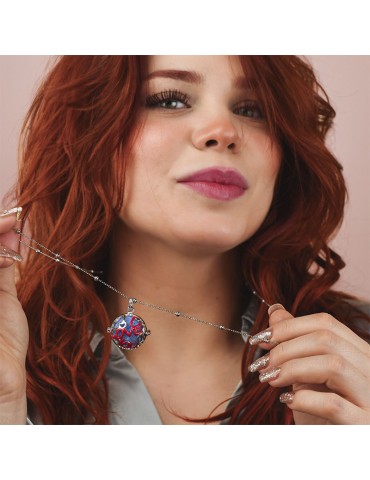 Boccadamo Necklace - Pendant - 925% Silver - Opening Case -BTGR16 2