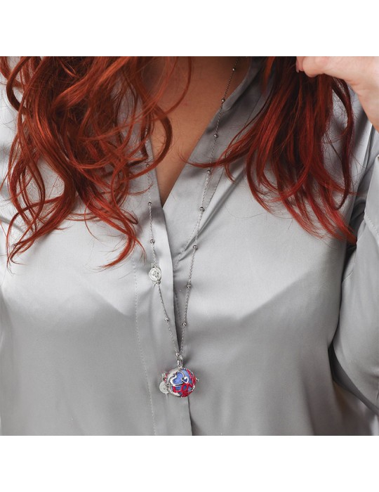 Collana Boccadamo - Pendente - Argento 925% - Scrigno Apribile -BTGR16