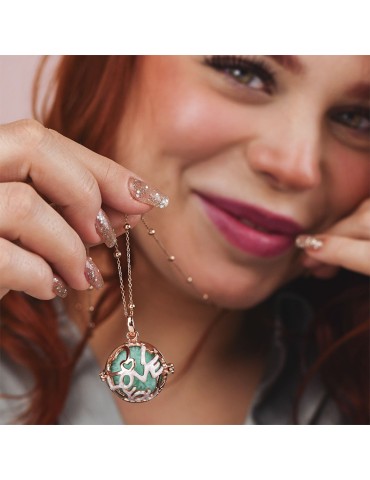 Boccadamo Necklace - 925% Pink Silver - Openable Chest - BTGR18 2