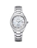 Citizen Watch - Super Titanium Eco Drive 31mm Mother of Pearl with Natural Diamonds - 0
