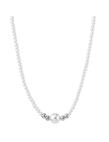 Boccadamo Necklace - Sophie - 925% Silver - White Pearls - GR909