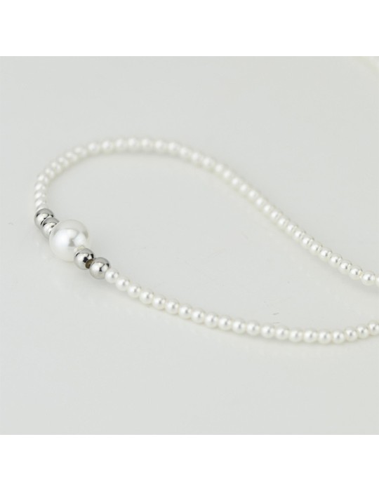 Collana Boccadamo - Sophie - Argento 925% - Perle Bianche - GR909