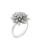 Chimento - Tradition Diamond Etoile Ring in 18-karat White Gold with Natural Diamonds - 0