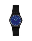 Swatch Watch - Grace in Time - Time Only - Black - 25mm - Blue-LB188