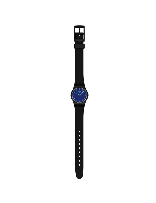 Orologio Swatch - Grace in Time - Solo Tempo - Nero - 25mm - Blu-LB188