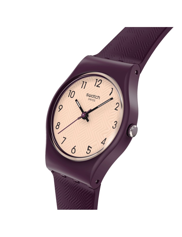Swatch Watch - Repeat Chic - Purple - 25mm - Beige - LR138
