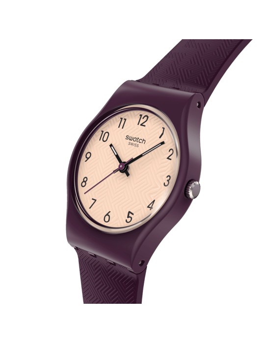Swatch Watch - Repeat Chic - Purple - 25mm - Beige - LR138