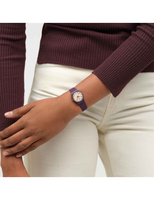 Orologio Swatch - Repeat Chic - Porpora - 25mm - Beige - LR138