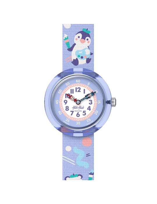 Orologio Flik Flak - Arty Animals - 32mm - Viola - Animaletti-ZFBNP246