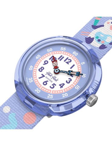 Orologio Flik Flak - Arty Animals - 32mm - Viola - Animaletti-ZFBNP246 2