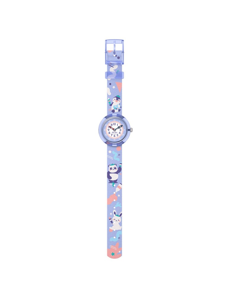 Orologio Flik Flak - Arty Animals - 32mm - Viola - Animaletti-ZFBNP246