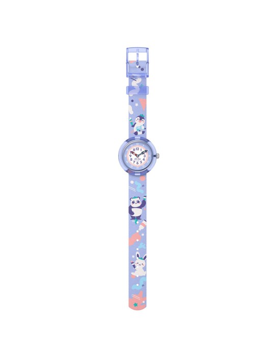 Orologio Flik Flak - Arty Animals - 32mm - Viola - Animaletti-ZFBNP246