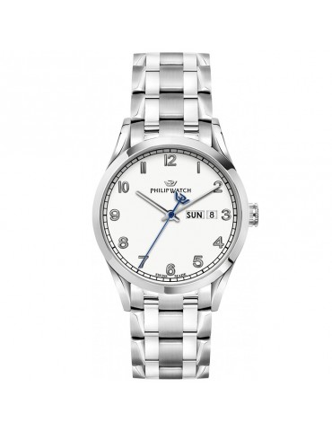 Orologio Philip Watch Uomo - Sunray - 39 mm - Bianco - R8253180002