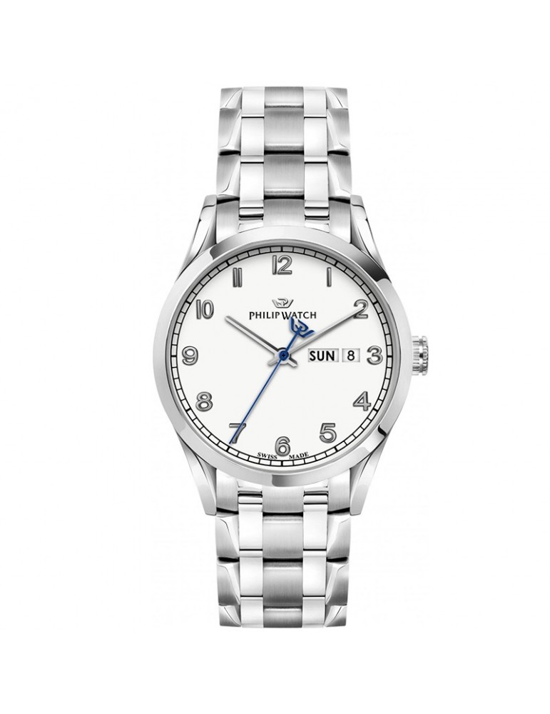 Orologio Philip Watch Uomo - Sunray - 39 mm - Bianco - R8253180002