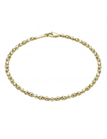Chimento Bracelet - Tradition Gold Accents in 18K Yellow Gold - 19 cm - 0