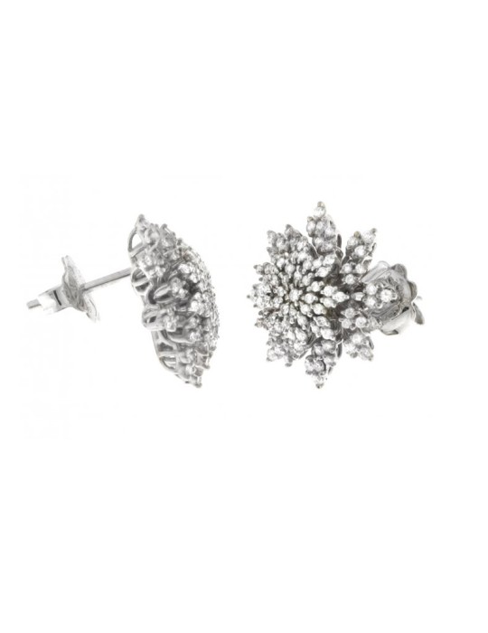 Chimento - Tradition Diamond Etoile Earrings in 18-karat White Gold with Natural Diamonds - 0