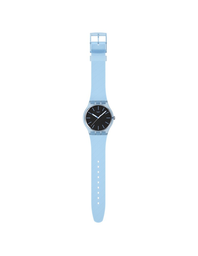 Swatch Watch - Essentials Blue Moves Time Only Blue 41mm Black - 0