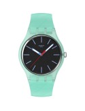 Swatch Watch - Hint of Mint - Green - 41mm - Black - SO29L103