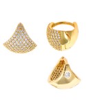 Orecchini Salvatore Plata -Argento 925% Dorato-Cubic Zirconia-136A0638