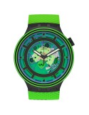 Swatch Watch - Come in Peace! - Black - 47mm - Green - SB01B125