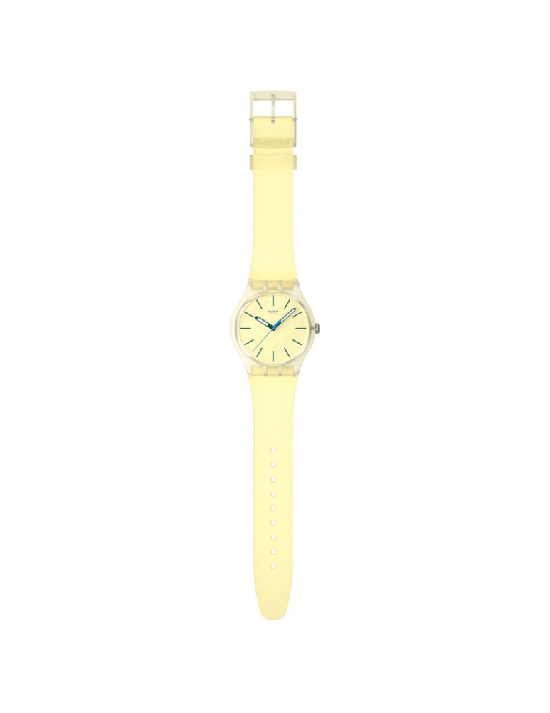 Orologio Swatch - Citrus Tilt - Solo Tempo - 41mm - Giallo - SO29J102