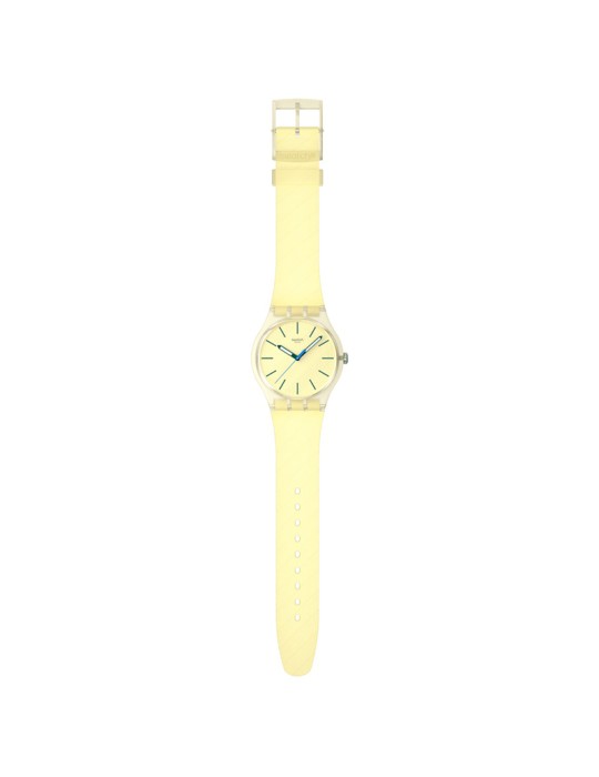 Swatch Watch - Citrus Tilt - Time Only - 41mm - Yellow - SO29J102