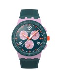 Orologio Swatch - Moment of Rose - Cronografo -Verde-42mm-Rosa-SUSP400