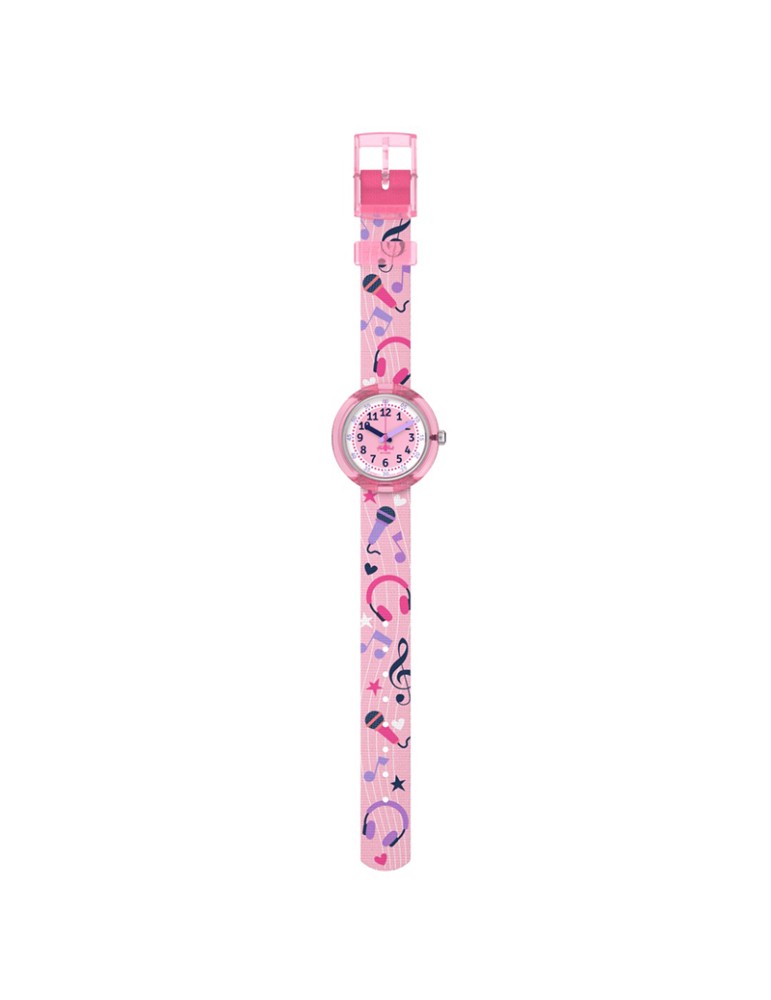 Orologio Flik Flak - Karaokeee - Solo Tempo - 32mm - Pink - ZFPNP171
