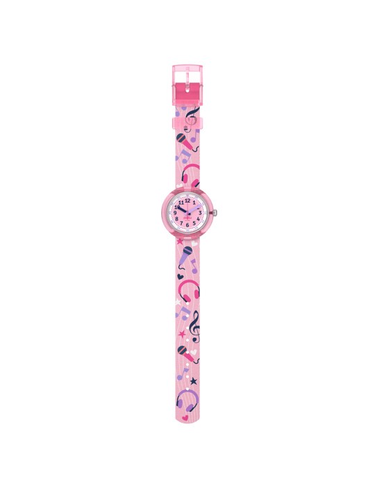 Orologio Flik Flak - Karaokeee - Solo Tempo - 32mm - Pink - ZFPNP171