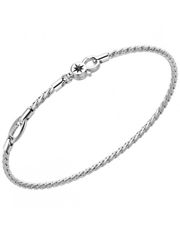 Bracciale Zancan-Insignia 925-Argento 925%-Rosa dei Venti Nera-EXB755L